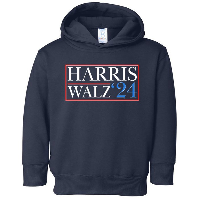 Vote Kamala Harris Tim Walz 2024 Election Toddler Hoodie