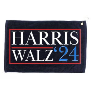 Vote Kamala Harris Tim Walz 2024 Election Grommeted Golf Towel