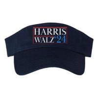 Vote Kamala Harris Tim Walz 2024 Election Valucap Bio-Washed Visor