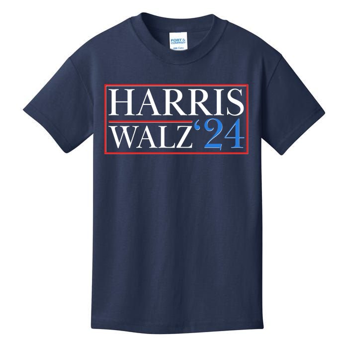 Vote Kamala Harris Tim Walz 2024 Election Kids T-Shirt