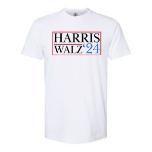 Vote Kamala Harris Tim Walz 2024 Election Softstyle CVC T-Shirt