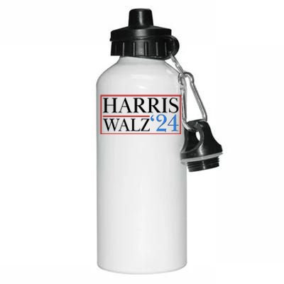 Vote Kamala Harris Tim Walz 2024 Election Aluminum Water Bottle