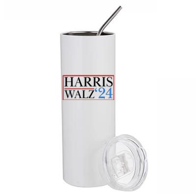 Vote Kamala Harris Tim Walz 2024 Election Stainless Steel Tumbler