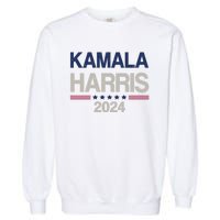 Vintage Kamala Harris 2024 Cute Garment-Dyed Sweatshirt