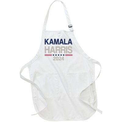 Vintage Kamala Harris 2024 Cute Full-Length Apron With Pockets