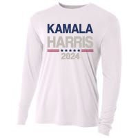 Vintage Kamala Harris 2024 Cute Cooling Performance Long Sleeve Crew