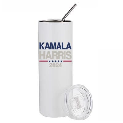 Vintage Kamala Harris 2024 Cute Stainless Steel Tumbler