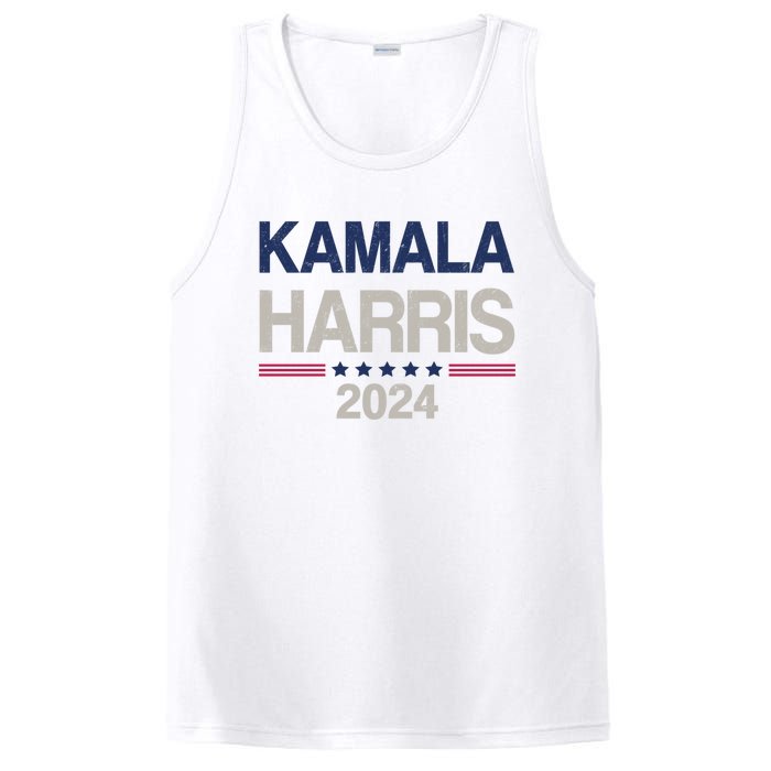 Vintage Kamala Harris 2024 Cute PosiCharge Competitor Tank