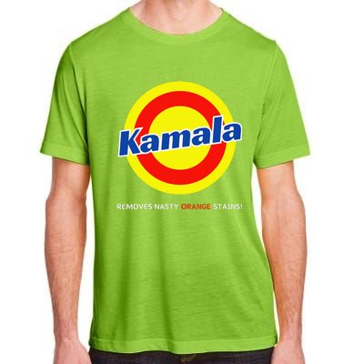 Vote Kamala Harris Removes Nasty Orange Stains Detergent Fun Gift Adult ChromaSoft Performance T-Shirt