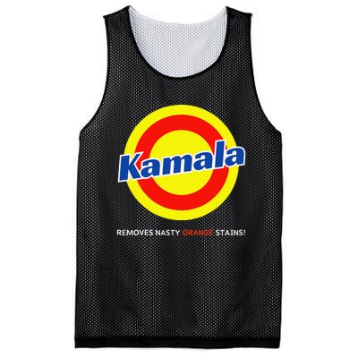 Vote Kamala Harris Removes Nasty Orange Stains Detergent Fun Gift Mesh Reversible Basketball Jersey Tank