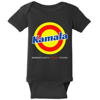 Vote Kamala Harris Removes Nasty Orange Stains Detergent Fun Gift Baby Bodysuit