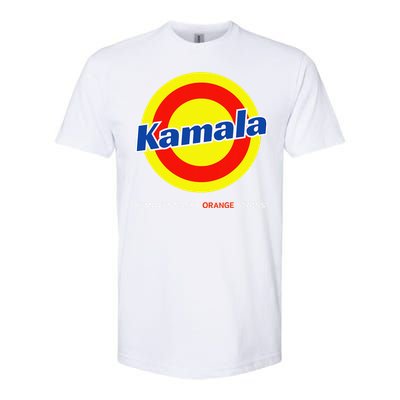 Vote Kamala Harris Removes Nasty Orange Stains Detergent Fun Gift Softstyle CVC T-Shirt