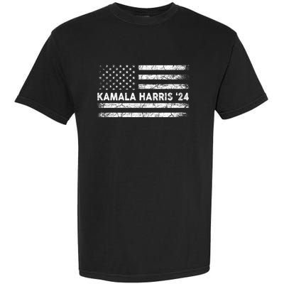 Vintage Kamala Harris 2024 For President Election Campaign Garment-Dyed Heavyweight T-Shirt