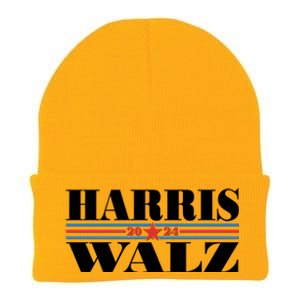 Vote Kamala Harris Tim Walz 2024 Election Knit Cap Winter Beanie