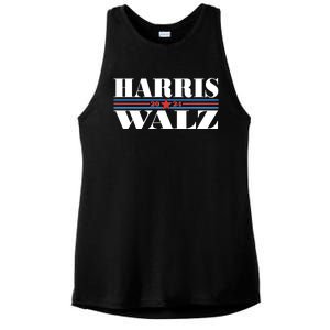 Vote Kamala Harris Tim Walz 2024 Election Ladies PosiCharge Tri-Blend Wicking Tank