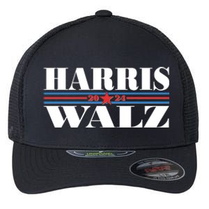 Vote Kamala Harris Tim Walz 2024 Election Flexfit Unipanel Trucker Cap