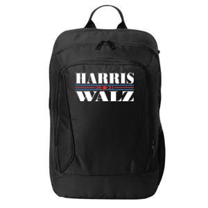 Vote Kamala Harris Tim Walz 2024 Election City Backpack