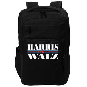 Vote Kamala Harris Tim Walz 2024 Election Impact Tech Backpack