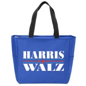 Vote Kamala Harris Tim Walz 2024 Election Zip Tote Bag