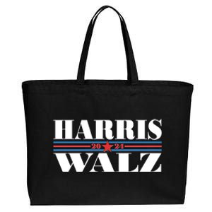 Vote Kamala Harris Tim Walz 2024 Election Cotton Canvas Jumbo Tote