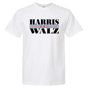 Vote Kamala Harris Tim Walz 2024 Election Garment-Dyed Heavyweight T-Shirt