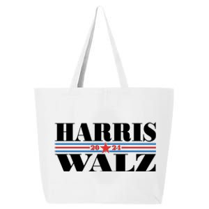 Vote Kamala Harris Tim Walz 2024 Election 25L Jumbo Tote