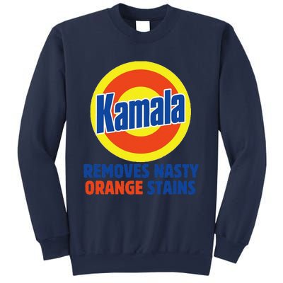 Vote Kamala Harris 2024 Removes Nasty Orange Stains Funny Sweatshirt