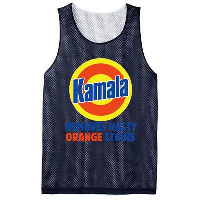 Vote Kamala Harris 2024 Removes Nasty Orange Stains Funny Mesh Reversible Basketball Jersey Tank