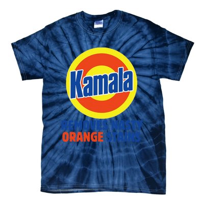 Vote Kamala Harris 2024 Removes Nasty Orange Stains Funny Tie-Dye T-Shirt