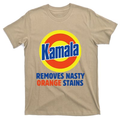 Vote Kamala Harris 2024 Removes Nasty Orange Stains Funny T-Shirt