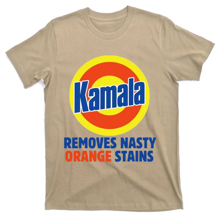 Vote Kamala Harris 2024 Removes Nasty Orange Stains Funny T-Shirt