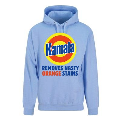 Vote Kamala Harris 2024 Removes Nasty Orange Stains Funny Unisex Surf Hoodie