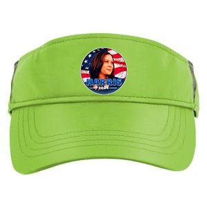 Vote Kamala Harris 2024 Election Emblem Adult Drive Performance Visor