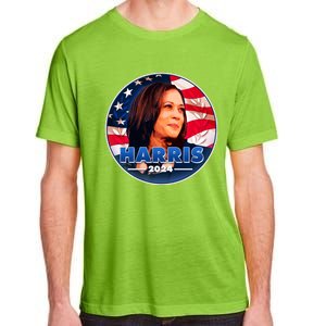 Vote Kamala Harris 2024 Election Emblem Adult ChromaSoft Performance T-Shirt