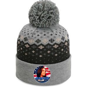 Vote Kamala Harris 2024 Election Emblem The Baniff Cuffed Pom Beanie