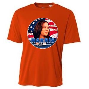 Vote Kamala Harris 2024 Election Emblem Cooling Performance Crew T-Shirt