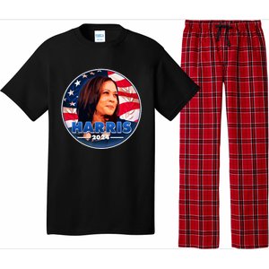 Vote Kamala Harris 2024 Election Emblem Pajama Set