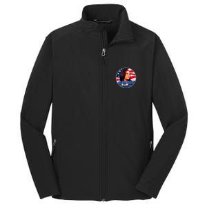 Vote Kamala Harris 2024 Election Emblem Core Soft Shell Jacket