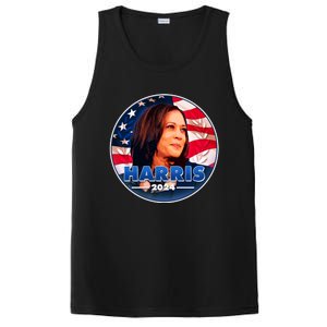 Vote Kamala Harris 2024 Election Emblem PosiCharge Competitor Tank