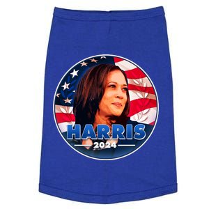 Vote Kamala Harris 2024 Election Emblem Doggie Tank