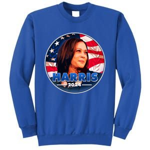 Vote Kamala Harris 2024 Election Emblem Sweatshirt