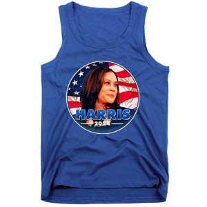 Vote Kamala Harris 2024 Election Emblem Tank Top