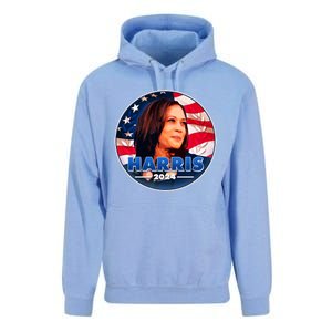 Vote Kamala Harris 2024 Election Emblem Unisex Surf Hoodie