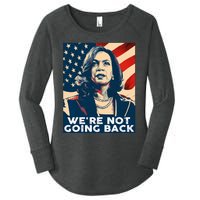 Vintage Kamala Harris 2024 For President Election Campaign Women's Perfect Tri Tunic Long Sleeve Shirt