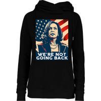 Vintage Kamala Harris 2024 For President Election Campaign Womens Funnel Neck Pullover Hood