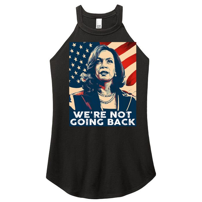 Vintage Kamala Harris 2024 For President Election Campaign Women's Perfect Tri Rocker Tank