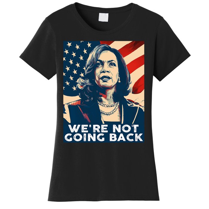 Vintage Kamala Harris 2024 For President Election Campaign Women's T-Shirt