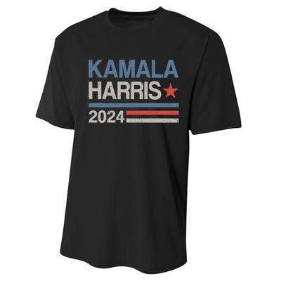 Vintage Kamala Harris 2024 For President Election Campaign Performance Sprint T-Shirt