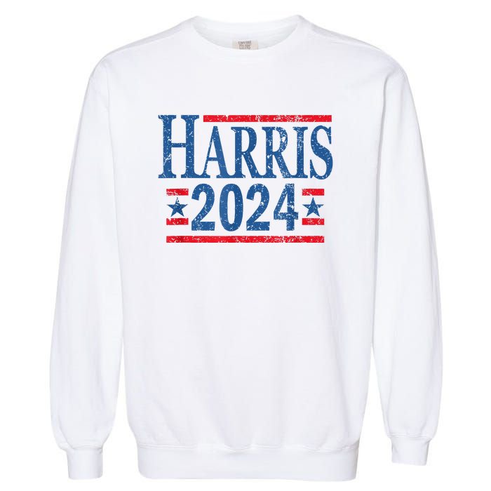 Vintage Kamala Harris 2024 Garment-Dyed Sweatshirt