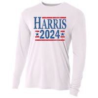 Vintage Kamala Harris 2024 Cooling Performance Long Sleeve Crew